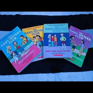 The Baby-Sitters Club Raina Telgemeier Books 1-4